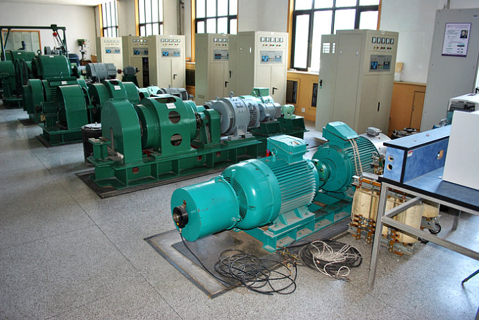 大化某热电厂使用我厂的YKK高压电机提供动力